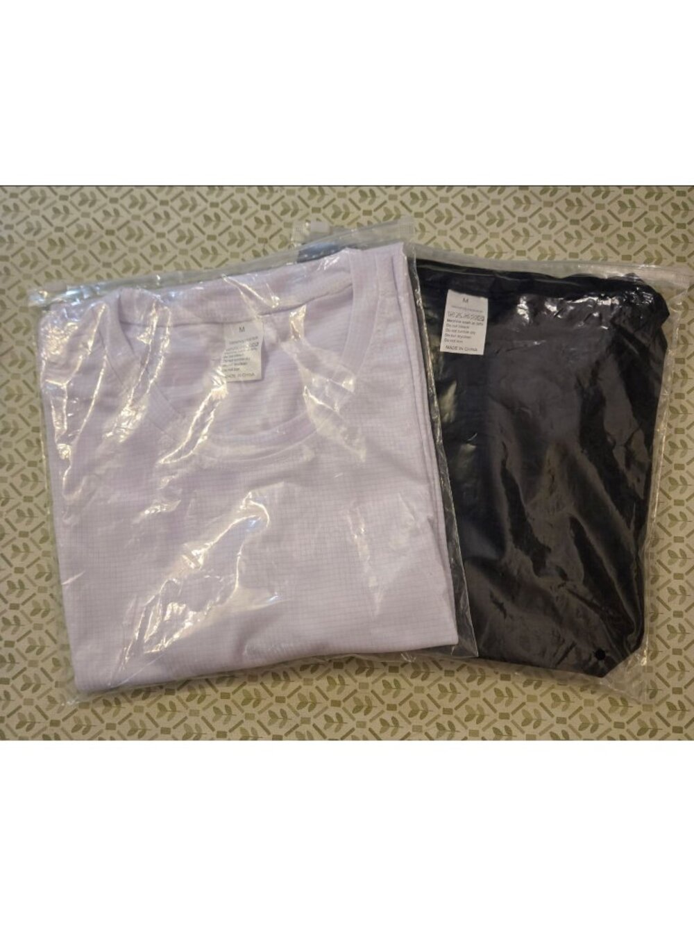 2 New, Men's Medium pullover shirts